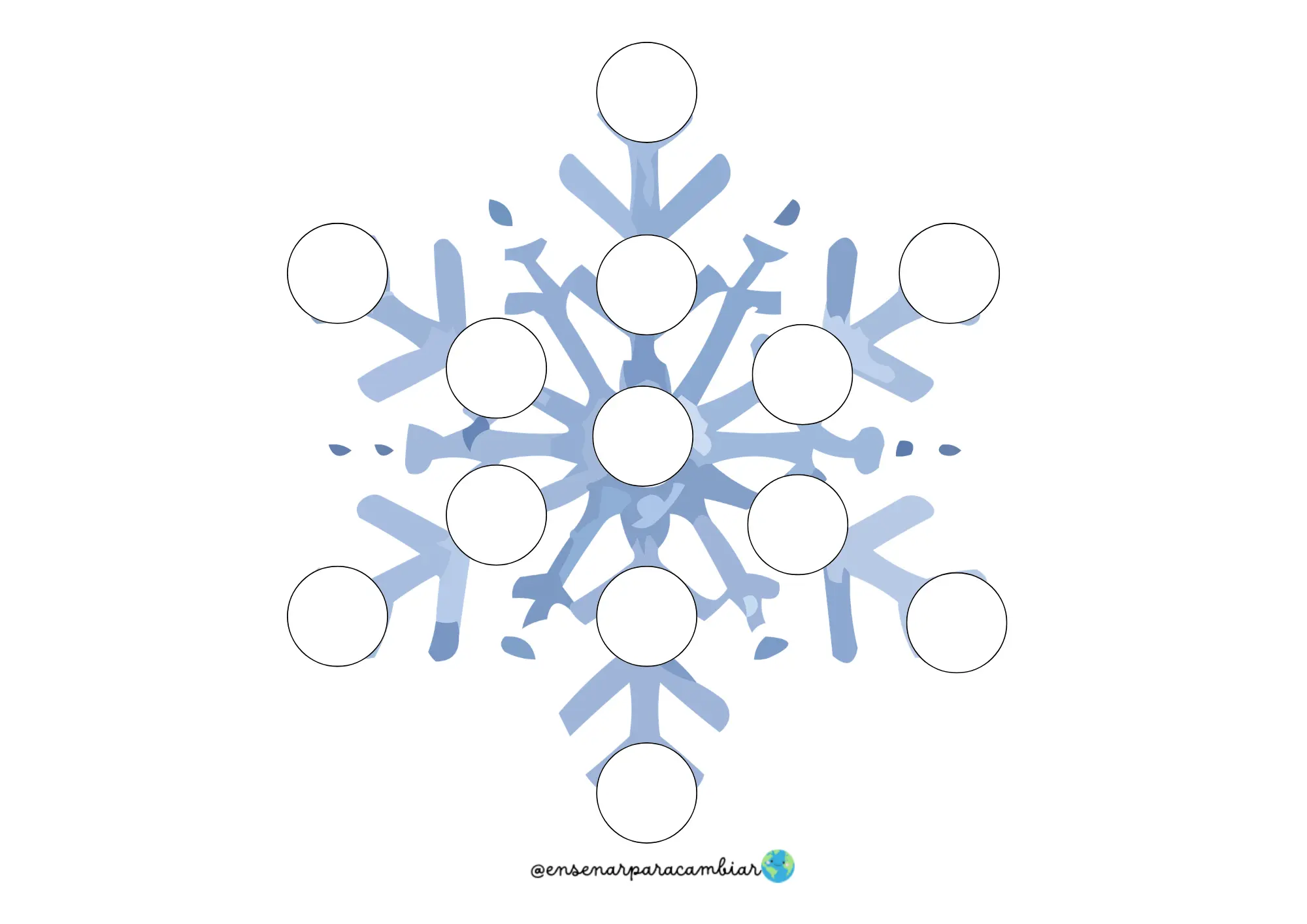 Material educativo de invierno para 3 años con actividades de grafomotricidad