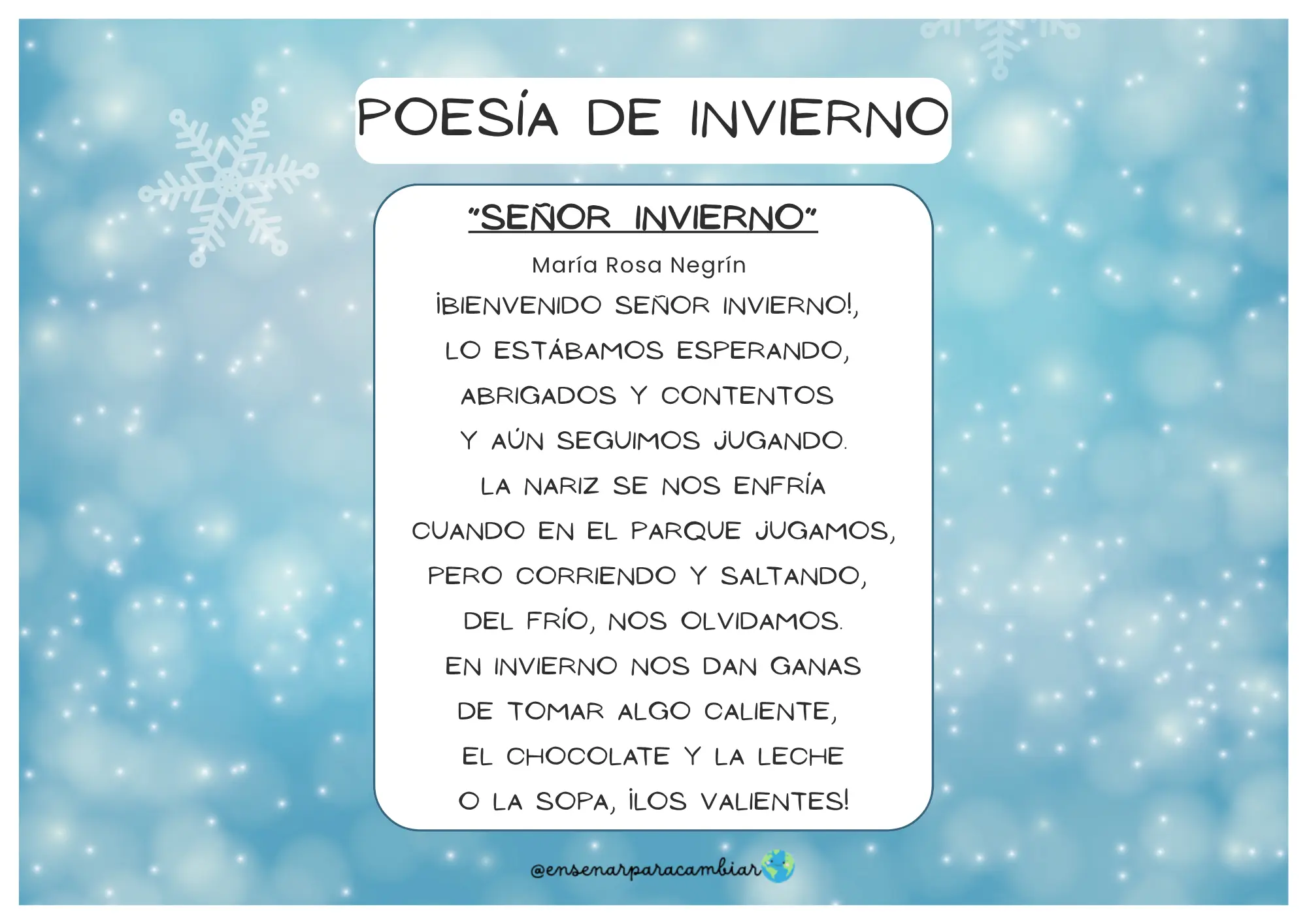 Material educativo de invierno para 3 años con actividades y banderines decorativos infantiles