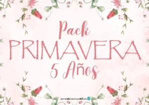 Pack imprimible de primavera para 5 años de Enseñar para Cambiar con actividades de los ciclos de vida de la mariquita y la abeja