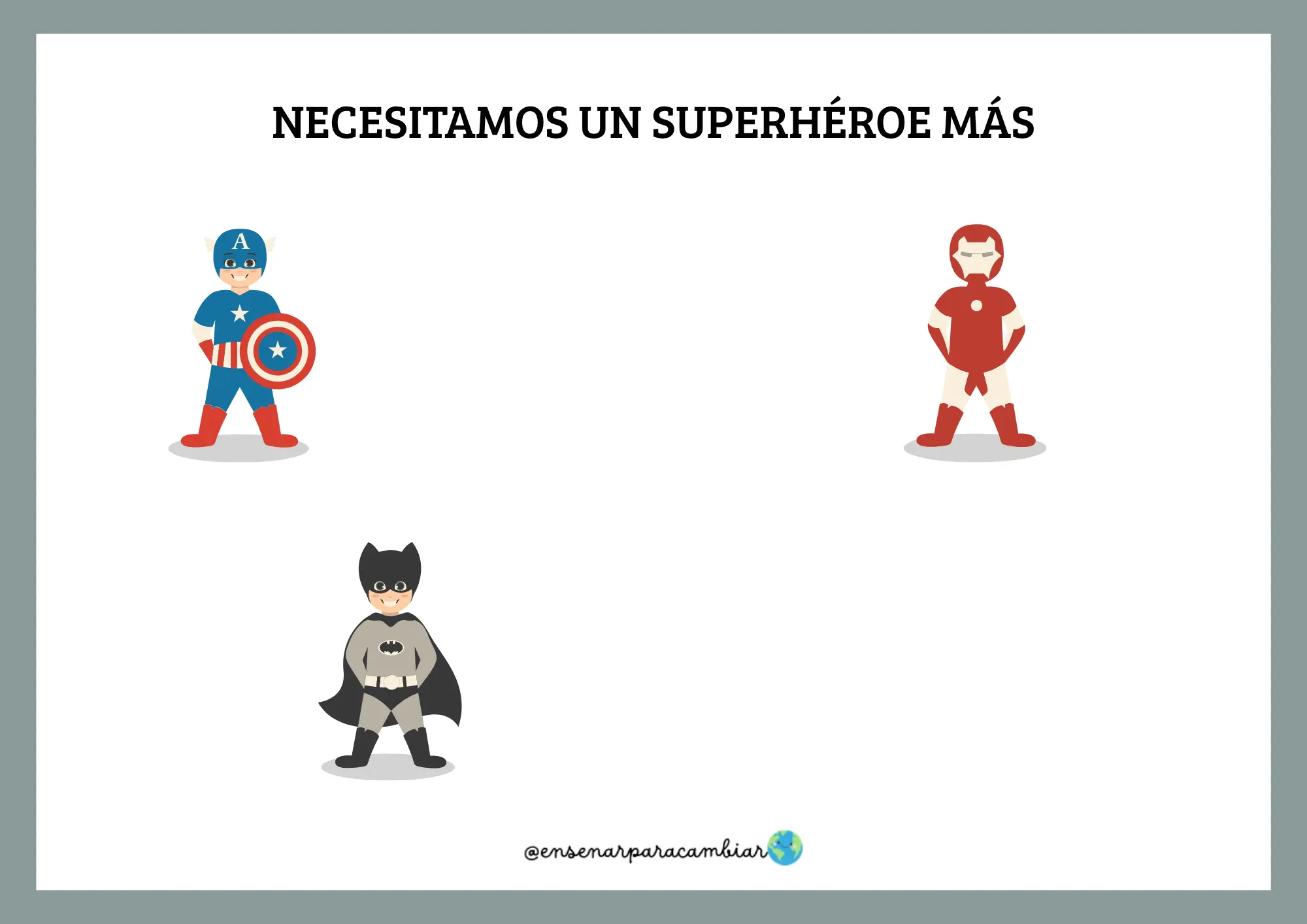 material imprimible Pack Superhéroes para infantil con juegos de números para aprender jugando