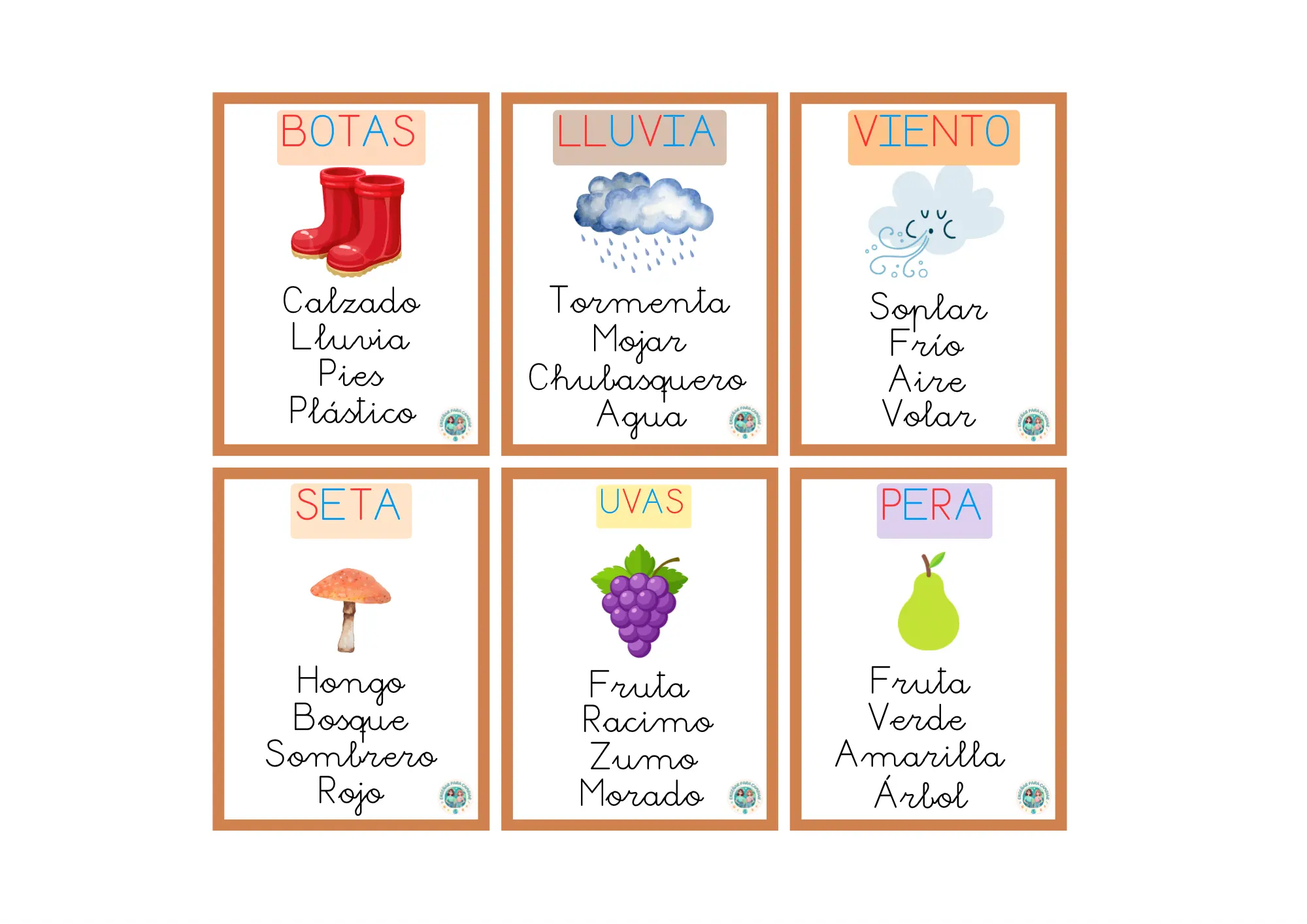 pack de otoño para 5 años de Enseñar para Cambiar con actividades de dibujos de hojas