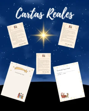 Cartas Reales Personalizables de los Reyes Magos
