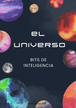 Tarjetas imprimibles de bits de inteligencia del universo de Enseñar para Cambiar con ilustraciones de los planetas y datos astronómicos adaptados