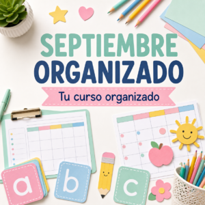Portada de Septiembre organizado, Tu curso organizado