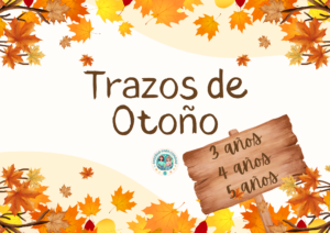 Cuadernitos de grafomotricidad de otoño 3, 4 y 5 años